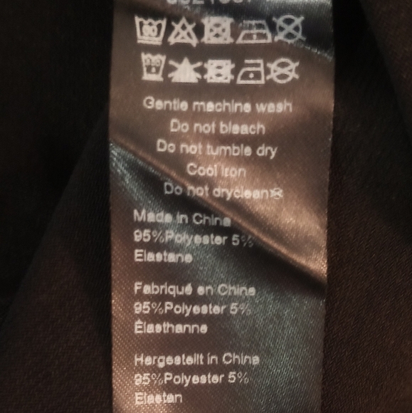 [5x$20] Black Overall Dress / Size L - Picture 7 of 8